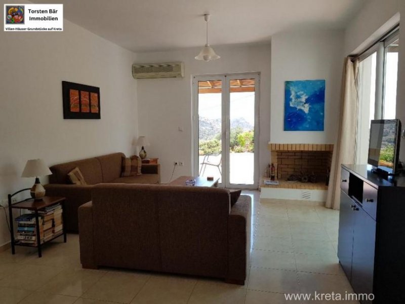 Agia Galini Kreta, Agia Galini Ferienhaus mit eigenem Pool 100qm Wfl. Meerblick Haus kaufen